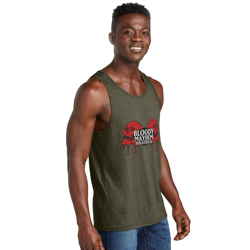BMT LOGO Unisex Tank - heather olive