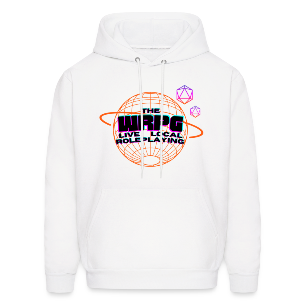 OG WRPG LOGO black Logo Hoodie - white