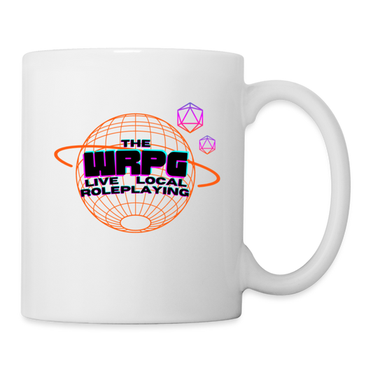 OG WRPG Logo Black Mug - white