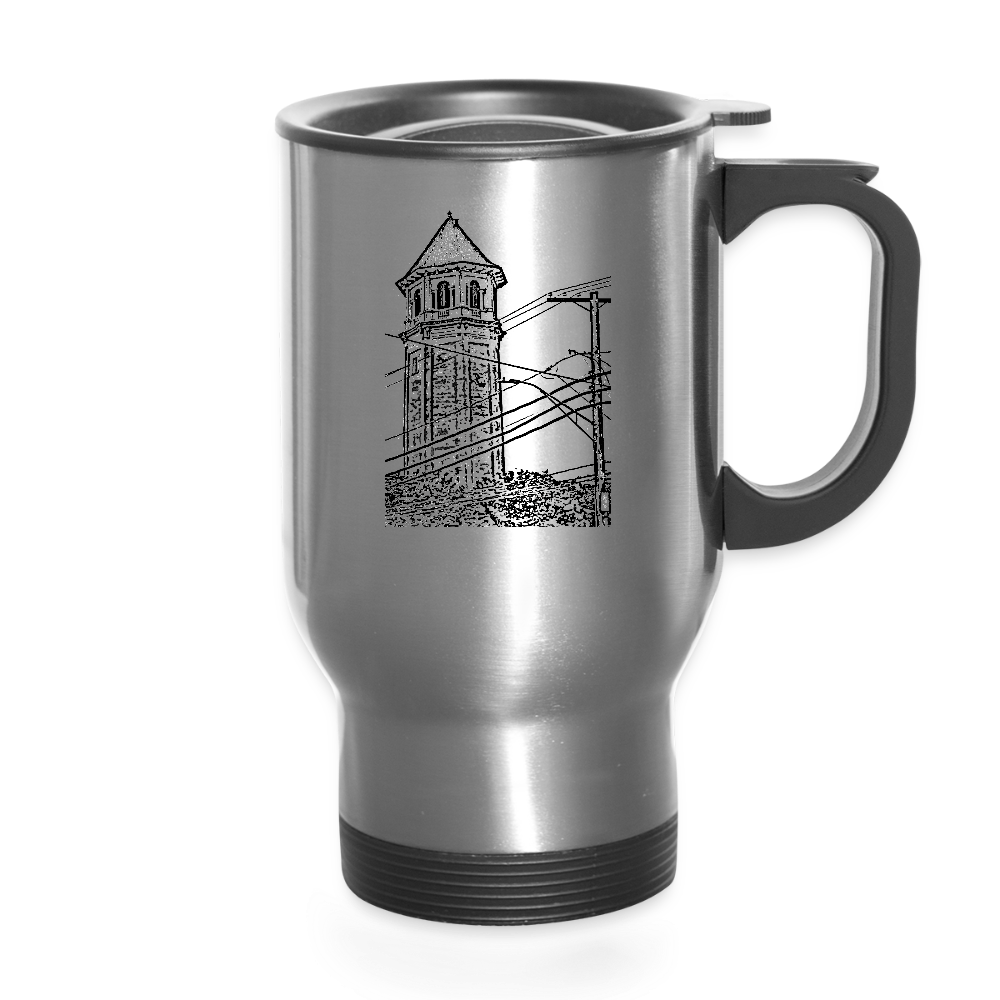 Roland Water Tower Mug - silver