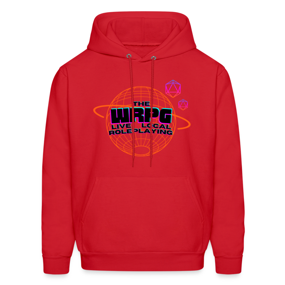 OG WRPG LOGO black Logo Hoodie - red