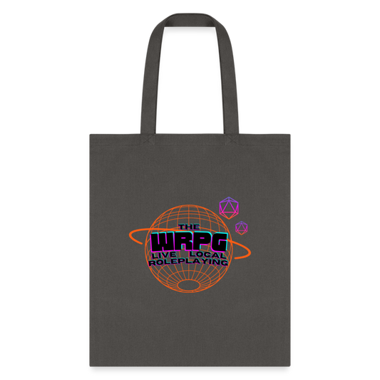 OG WRPG Logo Black Tote Bag - charcoal