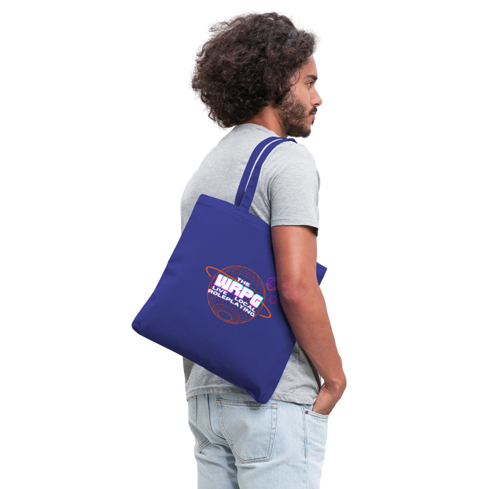 OG WRPG Logo white Tote Bag - royal blue