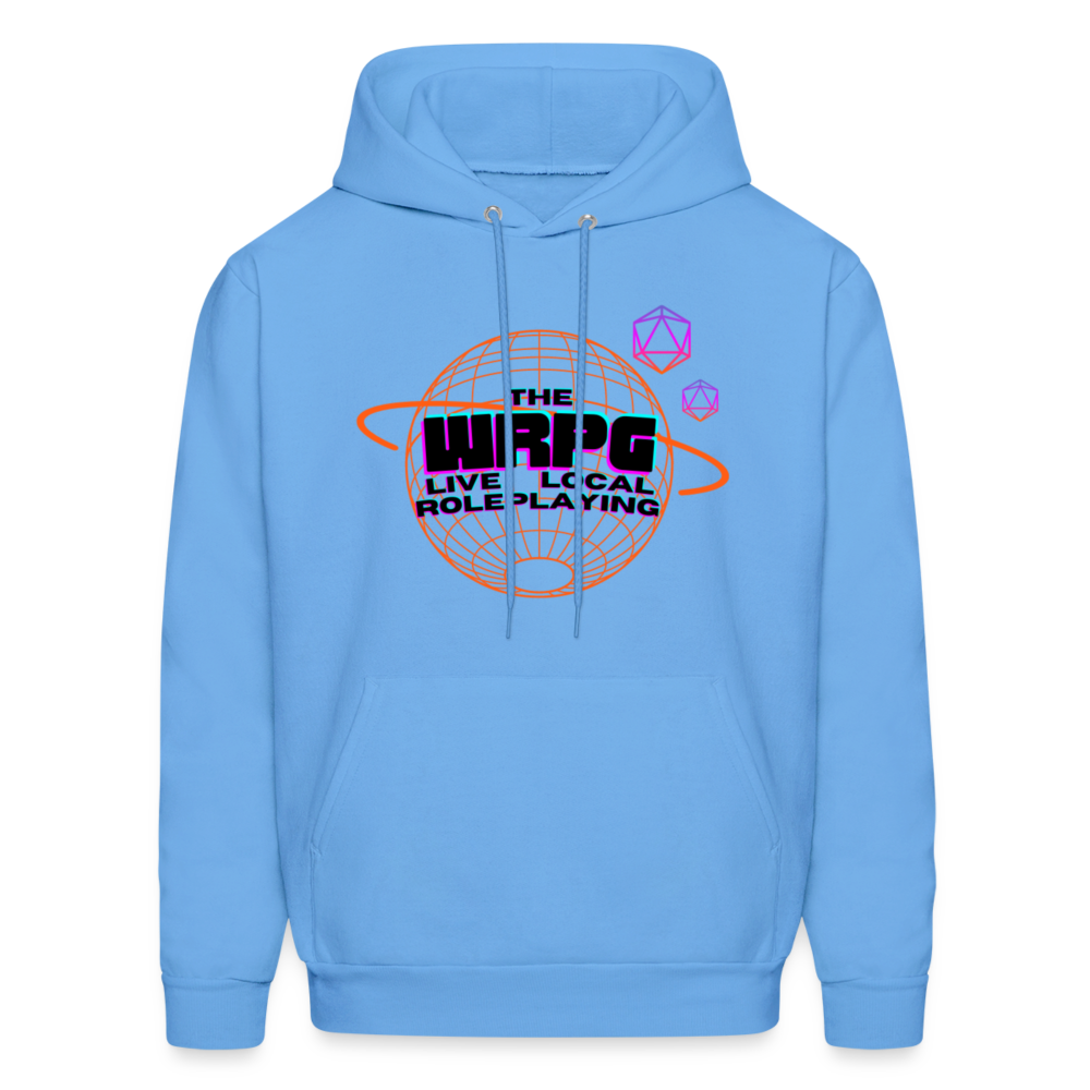 OG WRPG LOGO black Logo Hoodie - carolina blue