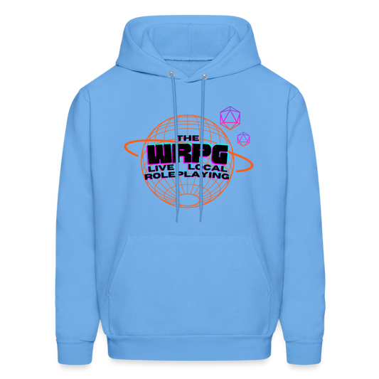 OG WRPG LOGO black Logo Hoodie - carolina blue