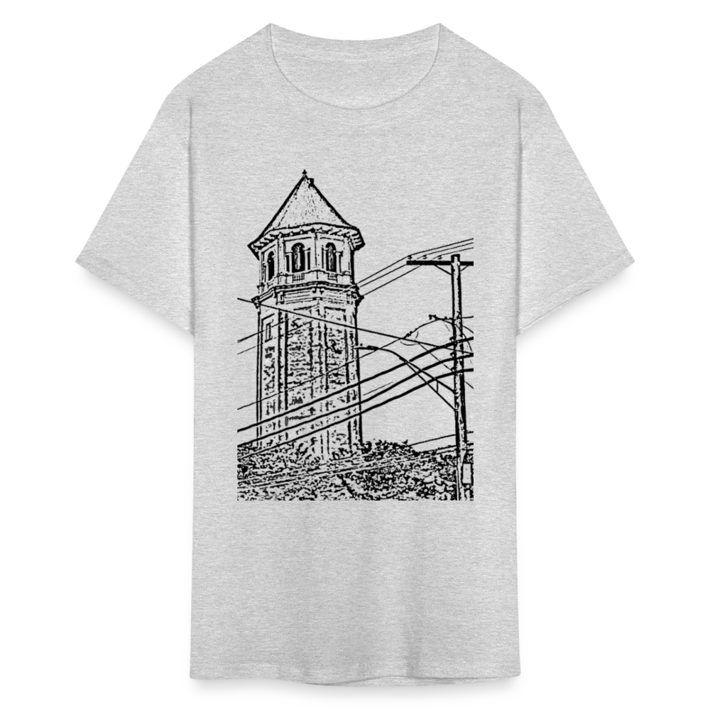 Roland Water Tower Unisex T-Shirt - heather gray