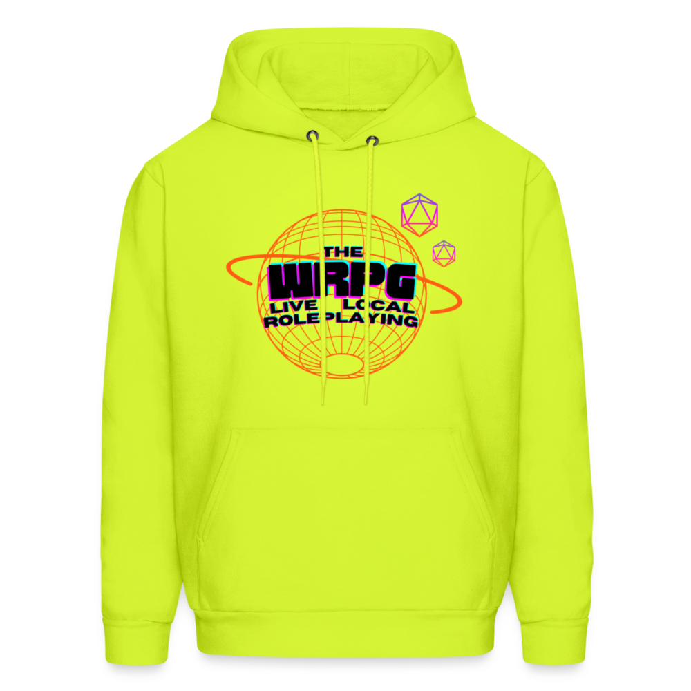 OG WRPG LOGO black Logo Hoodie - safety green