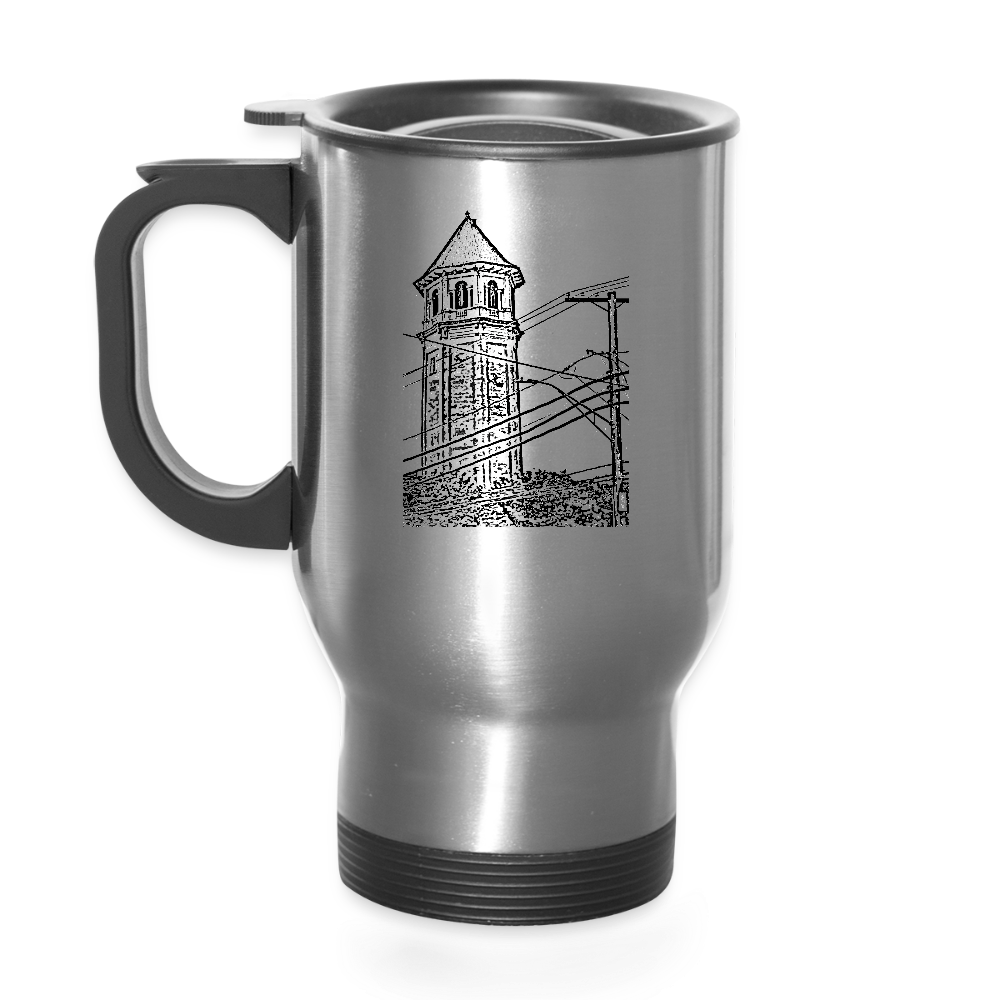 Roland Water Tower Mug - silver