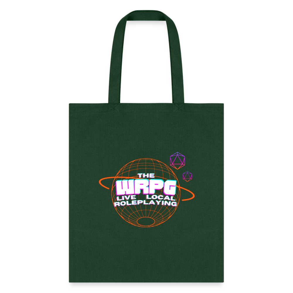 OG WRPG Logo white Tote Bag - forest green