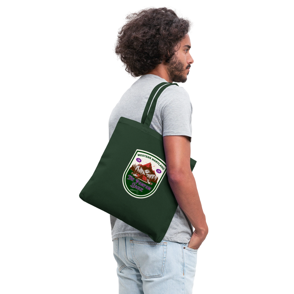 The Pawpaw League Tote Bag - forest green