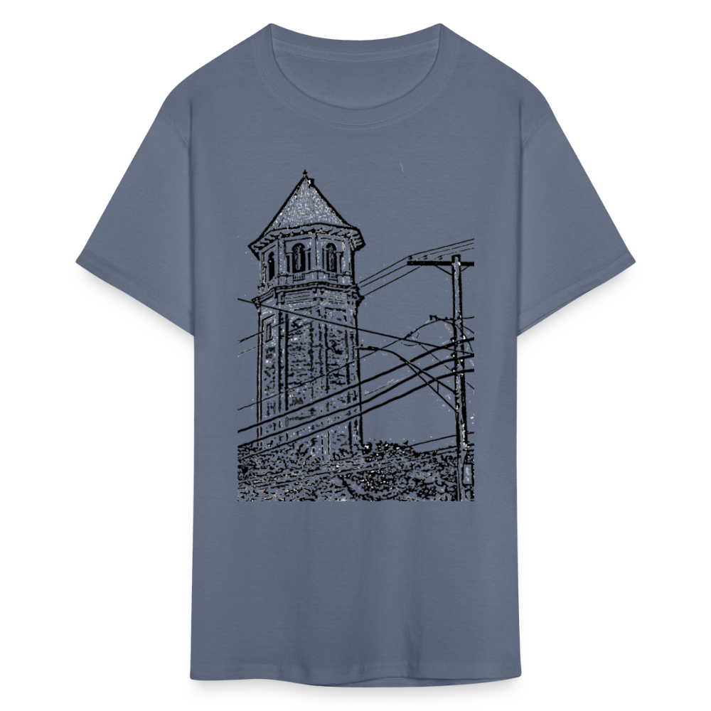 Roland Water Tower Unisex T-Shirt - denim