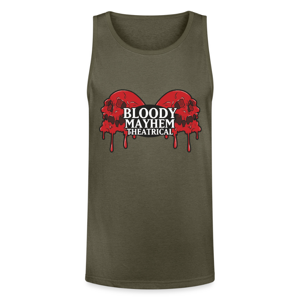 BMT LOGO Unisex Tank - heather olive