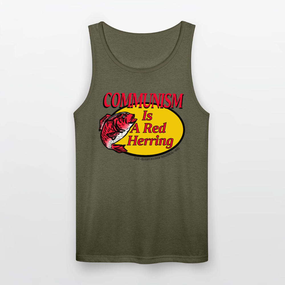 Clue Unisex Tank - heather olive