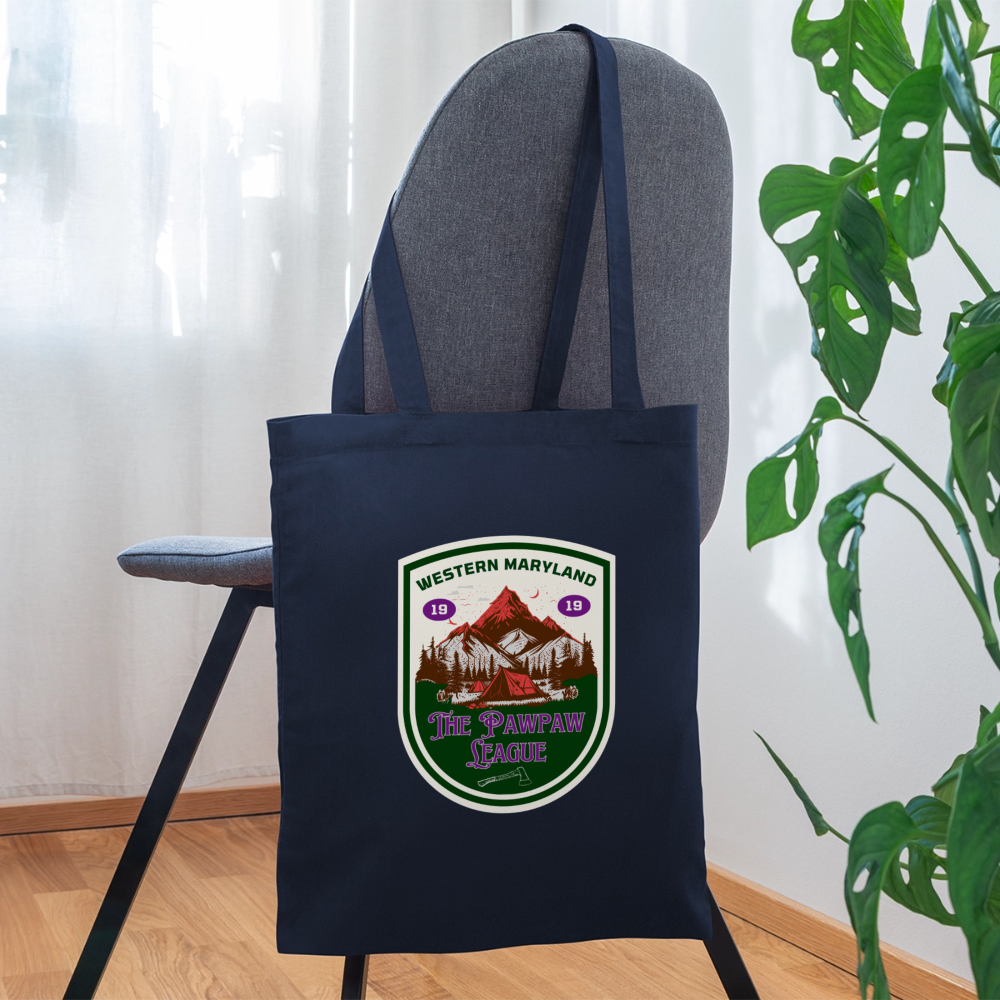The Pawpaw League Tote Bag - navy