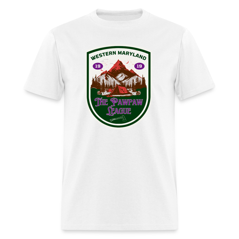 Port Righ logo T-Shirt - white
