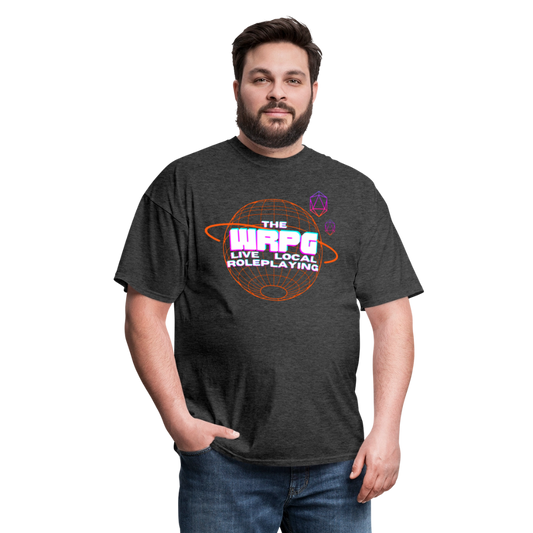 OG WRPG Logo white T-Shirt - heather black
