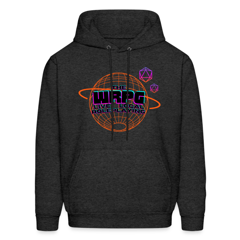 OG WRPG LOGO black Logo Hoodie - charcoal grey