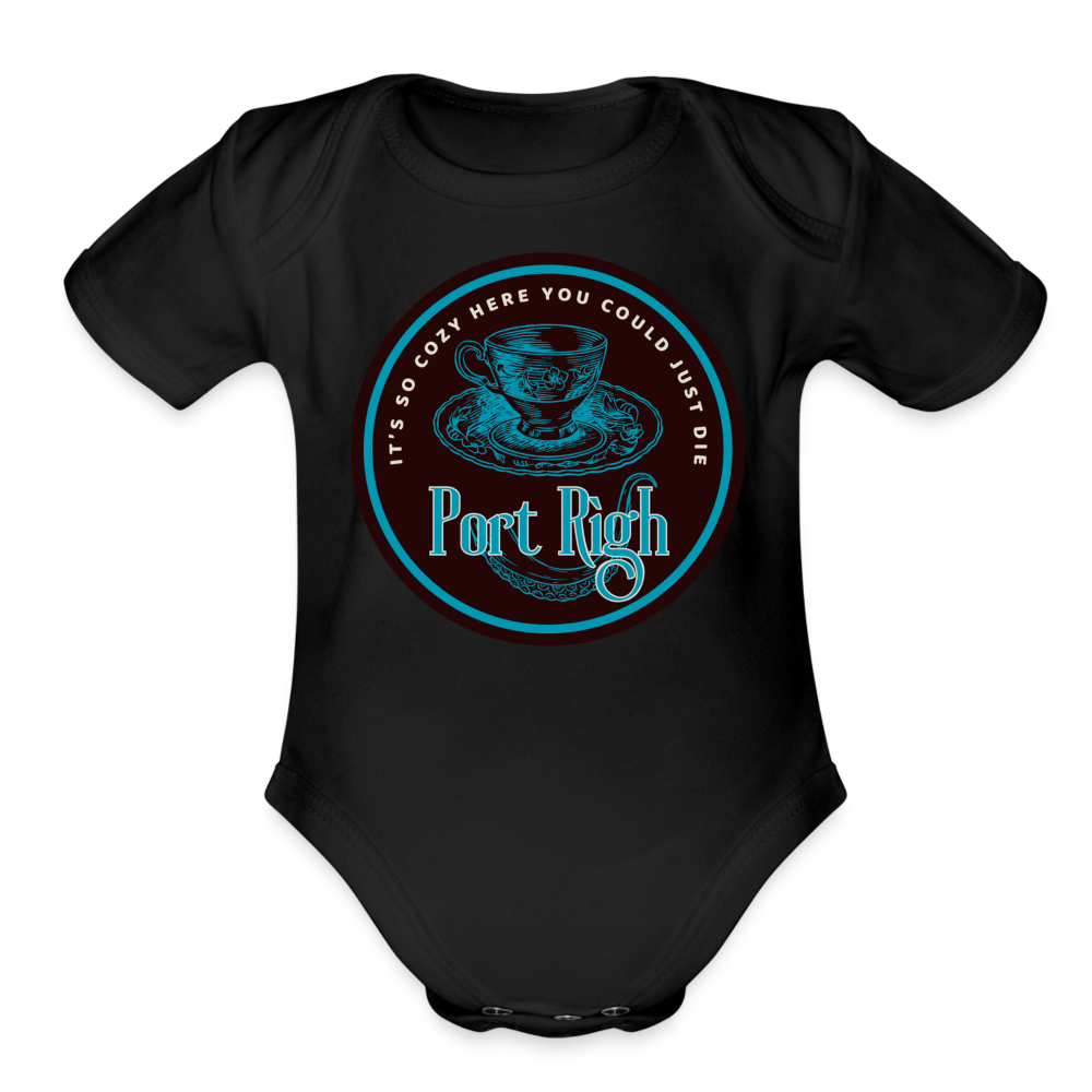 Port Righ Logo Baby - black