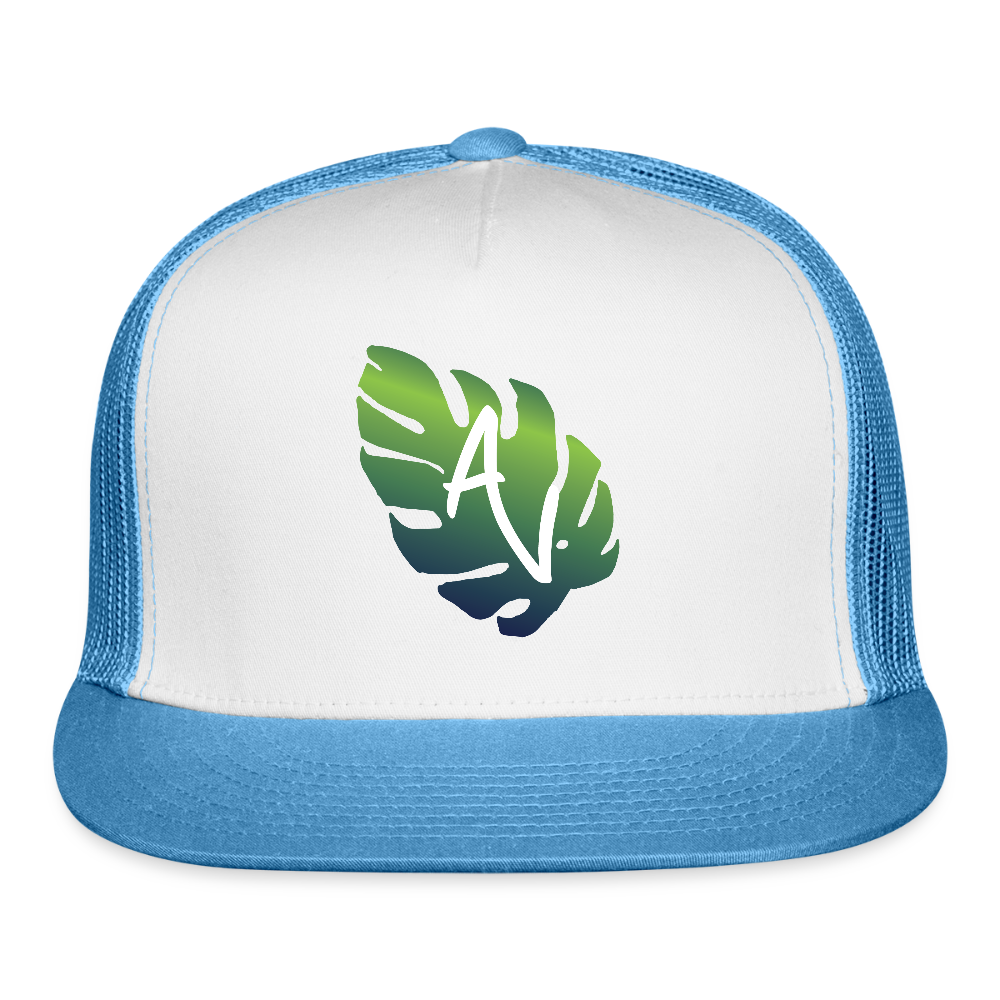 Adventure Villa Classic Trucker hat - white/blue