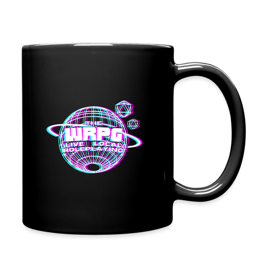 the WRPG Station Logo in 3d white - black