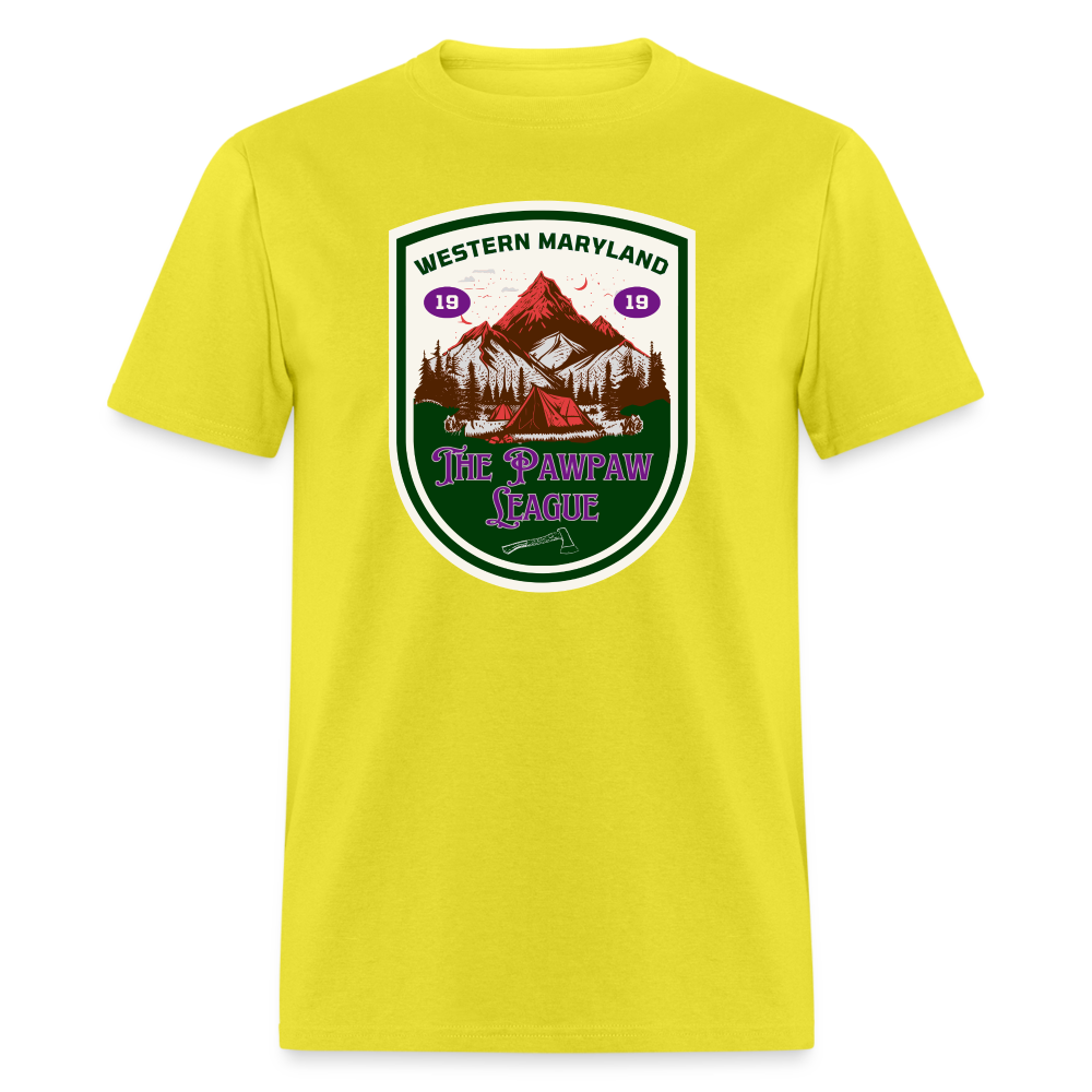 Port Righ logo T-Shirt - yellow