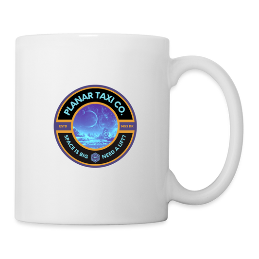 Planar Taxi Co. logo Mug - white