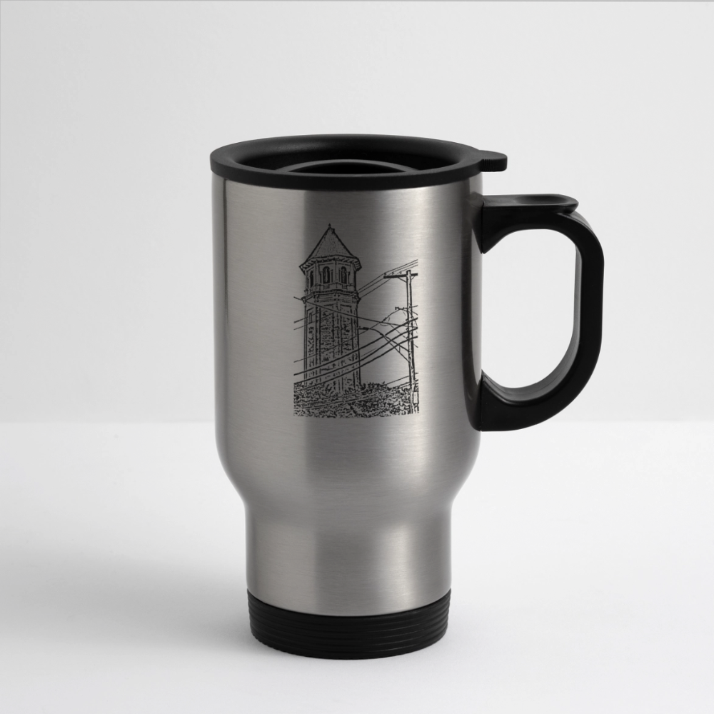 Roland Water Tower Mug - silver