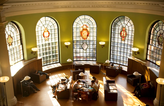 Hutzler Reading Room in Gilman Hall -Will Kirk 9