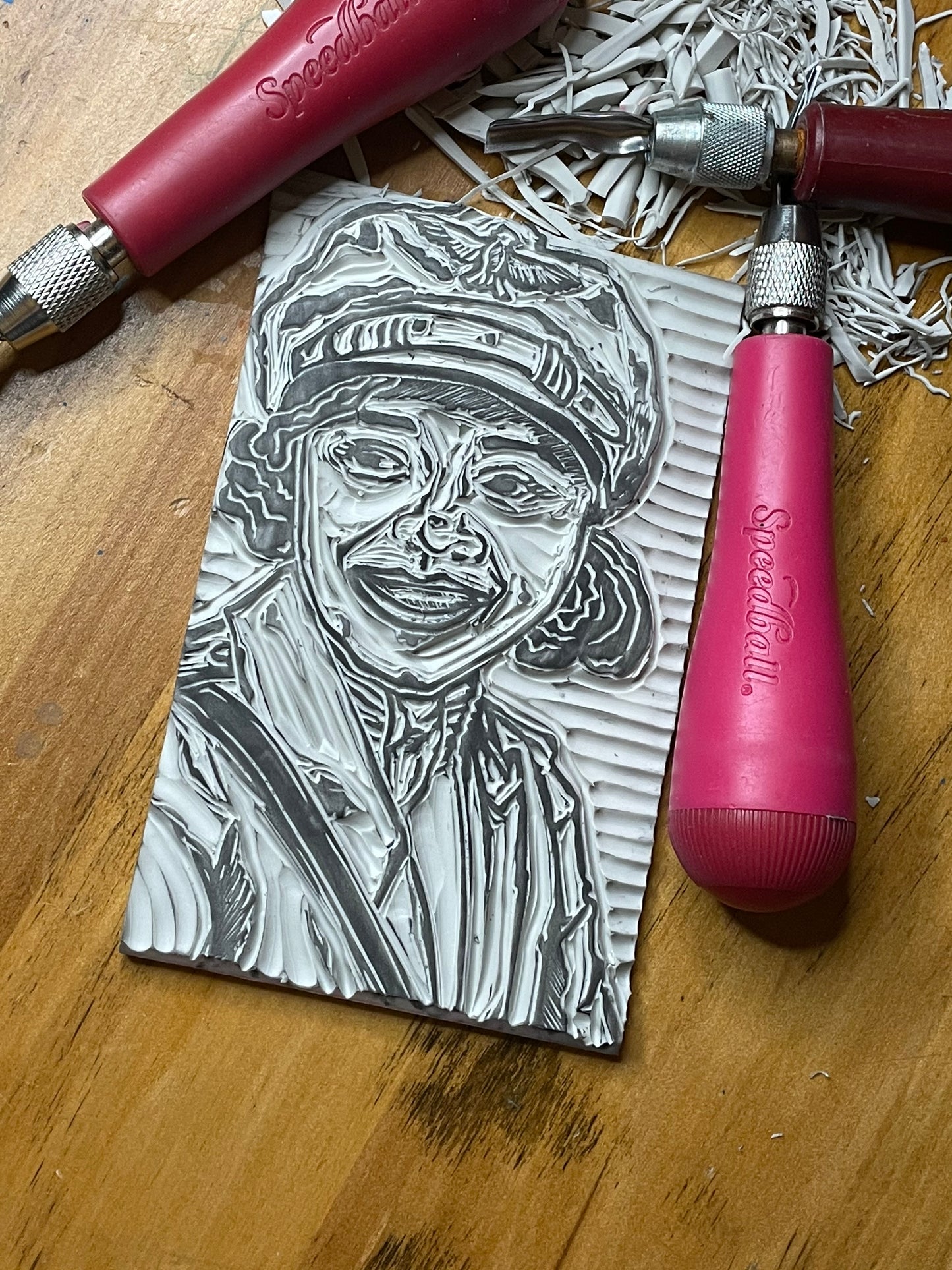 Human portrait size 5x7inches